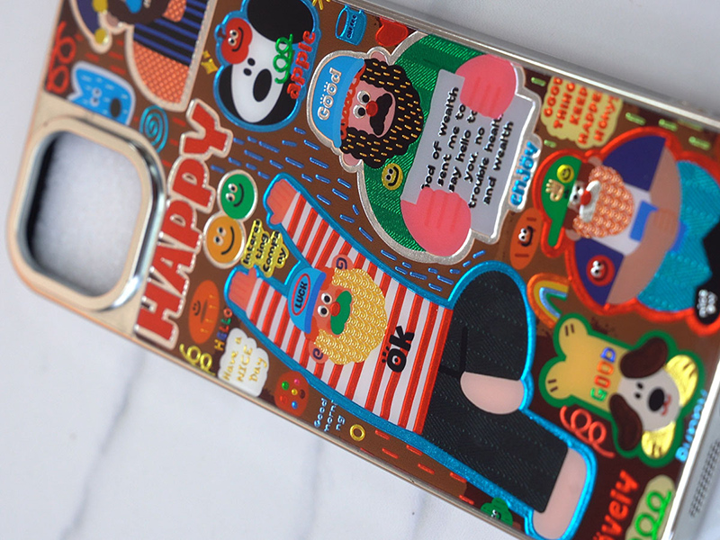 铂金炫彩手机壳